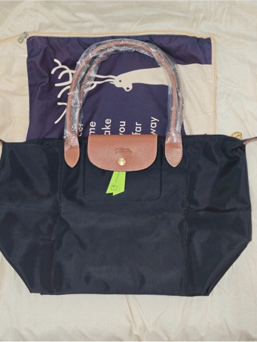 Classic Black Tote longchamp